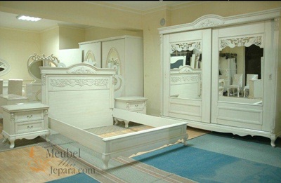 MU-KS64 desain kamar tidur klasik cat duco
