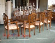 Set Meja Makan Jati