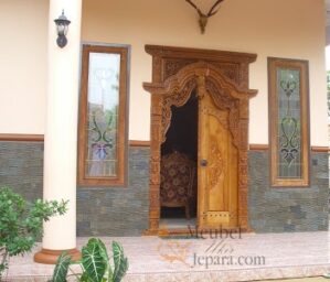 Pintu Gebyok Jawa Rumah Minimalis MU-PU05