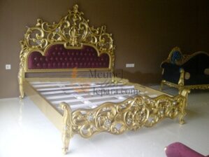 Jual Tempat Tidur Mewah Klasik MU-TT77