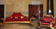 Tempat Tidur Mewah Klasik Italyan Style MU-TT79