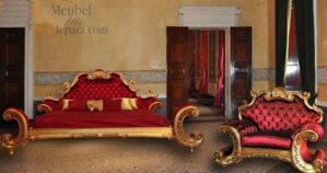 Tempat Tidur Mewah Klasik Italyan Style MU-TT79