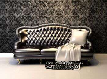 Sofa Black Jok Desain Minimalis MU-SF42