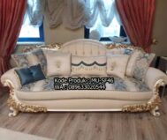 Sofa Ukiran Mewah Desain Terbaru MU-SF46