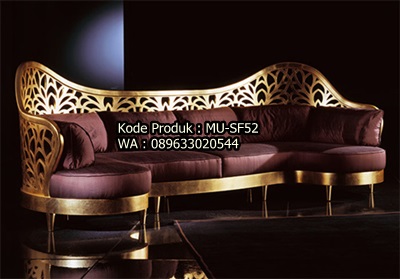 Sofa Mewah Full Ukiran MU-SF52 