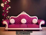 Sofa Santai Cantik Jok Pink MU-SF60