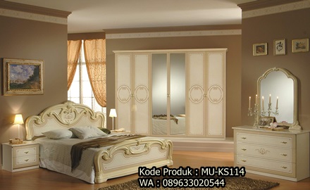 MU-KS114 Set Kamar Tidur Mewah White