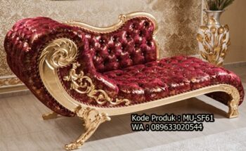 Sofa Mewah Ukiran Gold MU-SF61