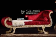 Sofa Ulir  Warna Merah MU-SF63