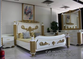 Kamar Set Mewah White Gold 2017 MU-KS102